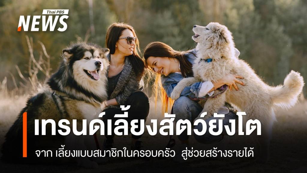เทรนด์เลี้ยงสัตว์ยังโต จาก เลี้ยงแบบสมาชิกในครอบครัว - สู่ช่วยสร้างรายได้ ...