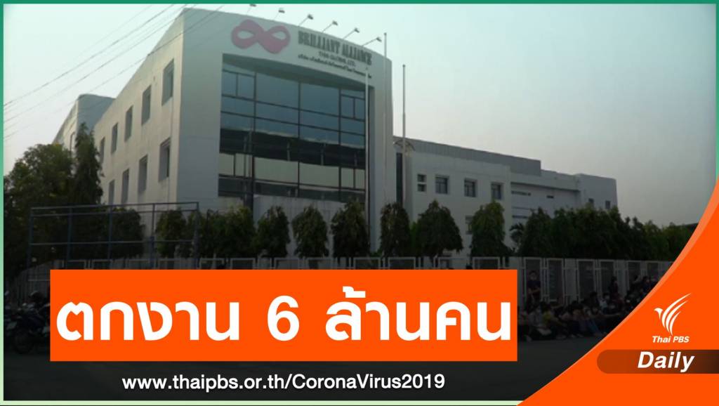 COVID-19 ทำคนตกงานกว่า 6 ล้านคน | Thai PBS News ข่าวไทยพีบีเอส