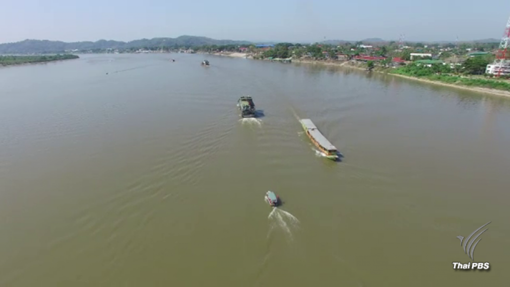 จีนส่งเรือสำรวจแม่น้ำโขง 15 จุดพรมแดนไทย-ลาว | Thai PBS News ข่าว ...