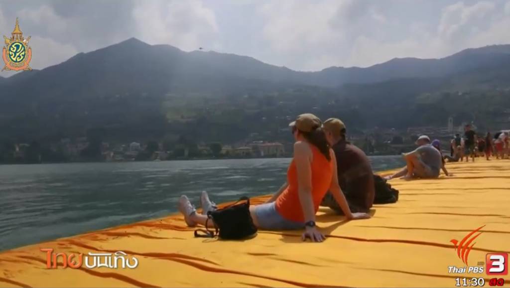 งานศิลปะเดินบนน้ำ “The Floating Piers” ชวนคนรักธรรมชาติสัมผัส ...