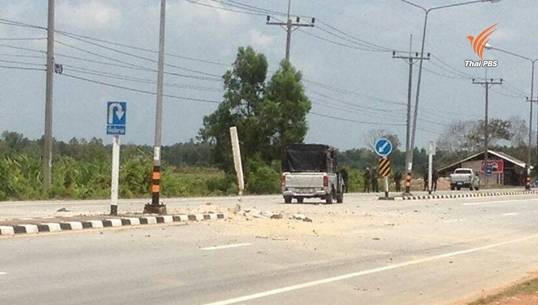 เกิดเหตุลอบวางระเบิดทหารนาวิกโยธิน จ.นราธิวาส เจ็บ 1 นาย