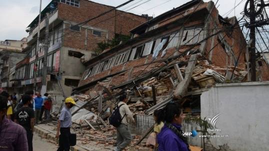 แผ่นดินไหวทำลายล้างประวัติศาสตร์ชาติเนปาล