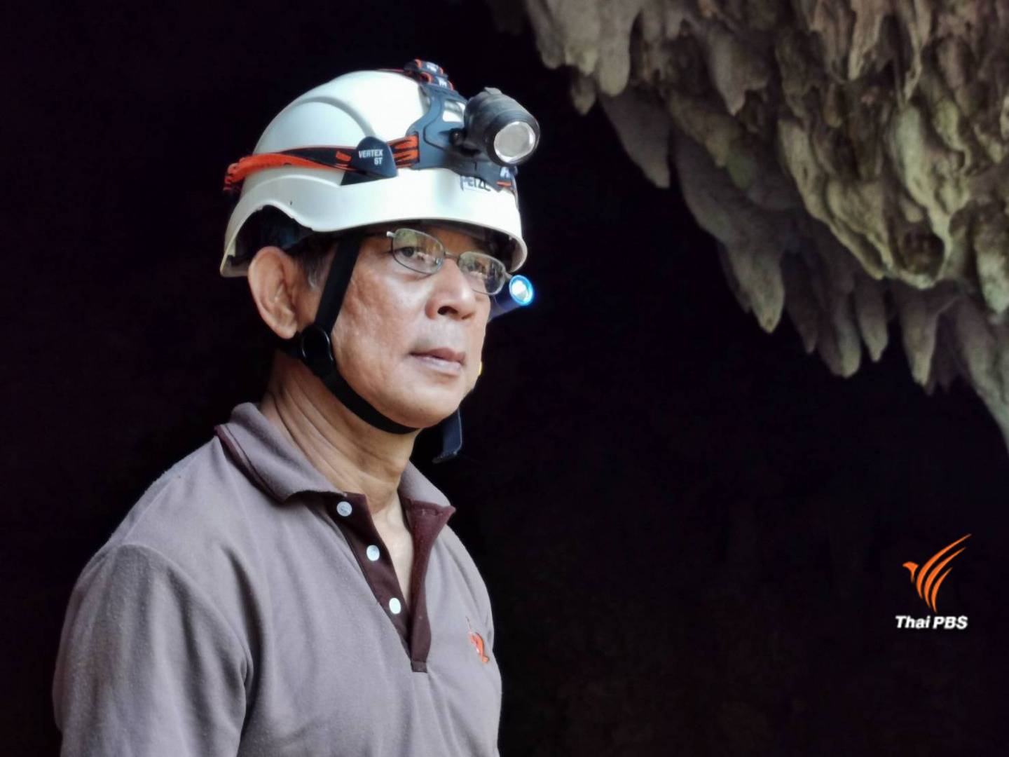 นายชัยพร ศิริพรไพบูลย์ ผู้เชี่ยวชาญด้านถ้ำ และหนึ่งในคณะกรรมการบริหารจัดการถ้ำแห่งชาติ